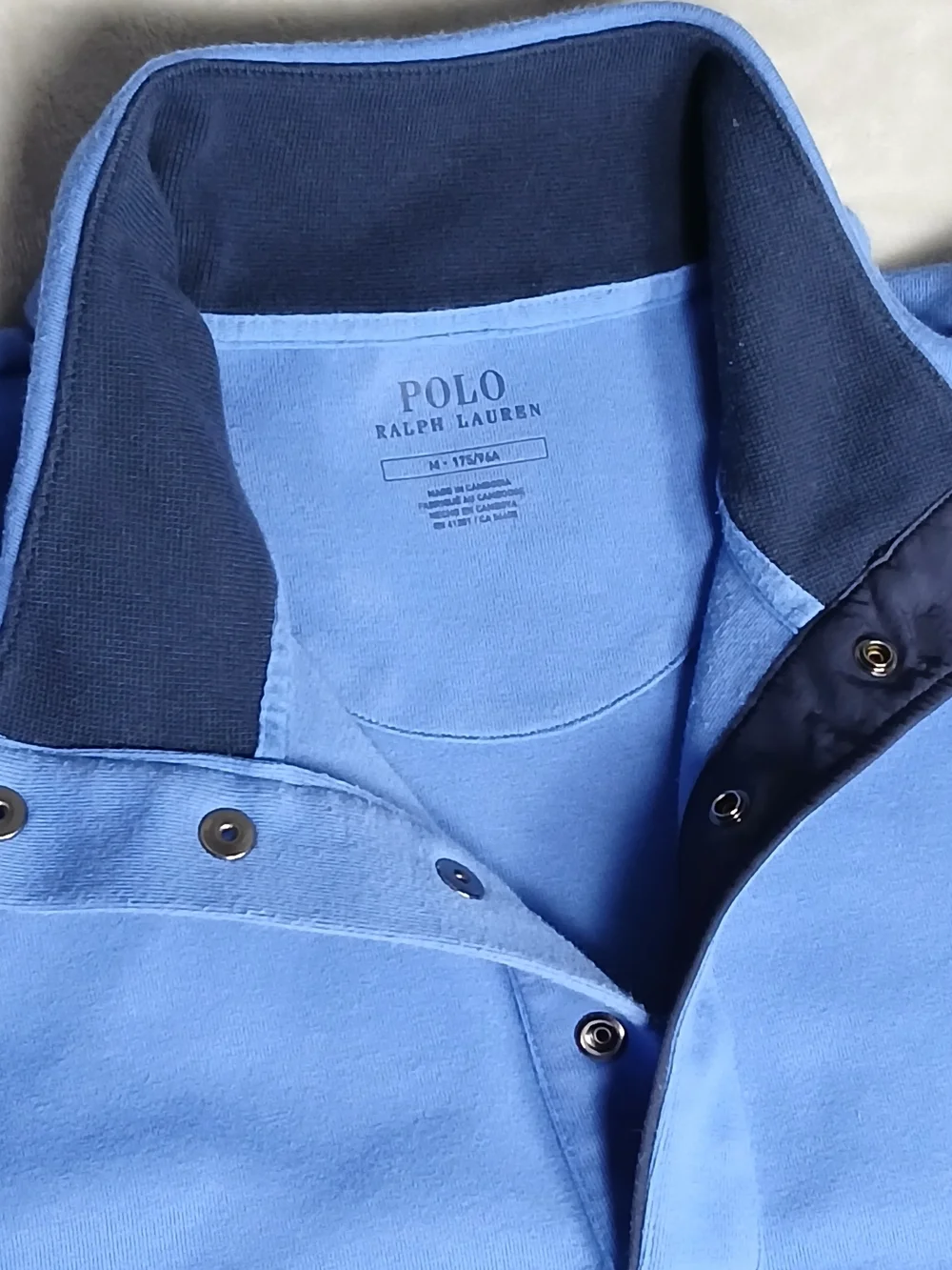 Polo Ralph Lauren 1/4 Snap Pullover M Men's Sweater